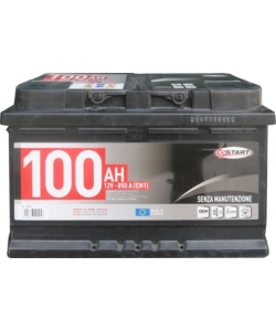 BATTERIA AUTOCARRO  100AH POLO POSITIVO:SINISTRO CASSETTA L4B
